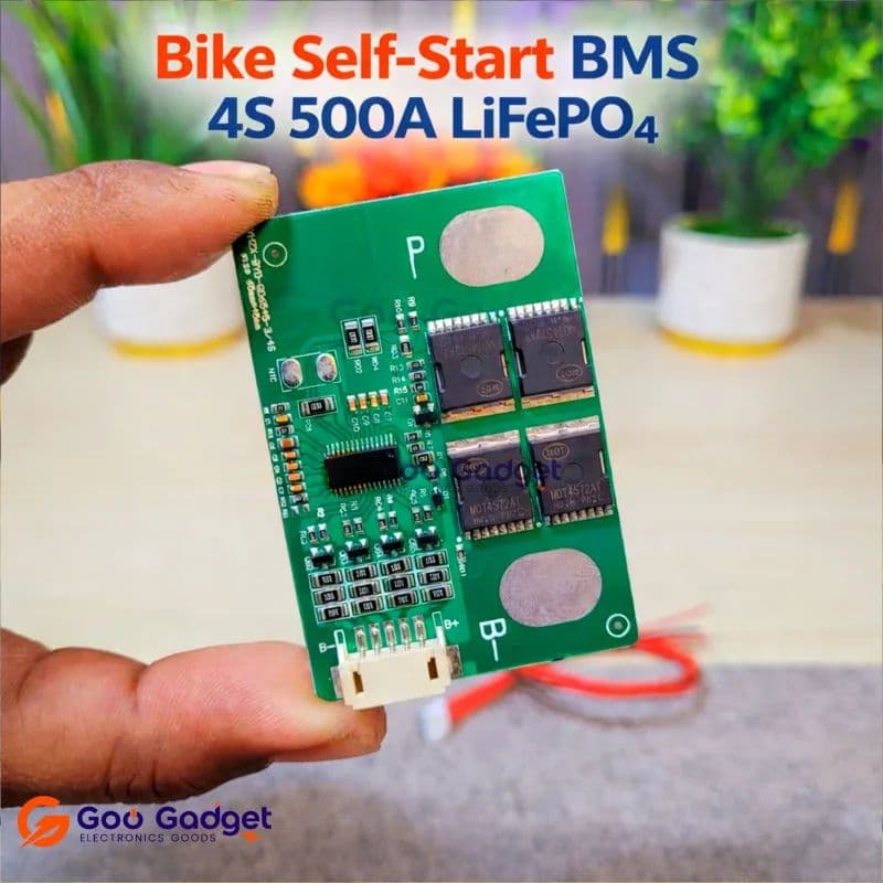 4S 500A LiFePO4 Bike Self-Start BMS High Peak Cranking Protection Board