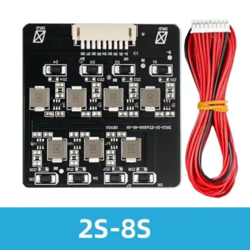 2S–8S 1.2A Active Balancer Board LiFePO4 LTO Lithium Battery Equalizer Module