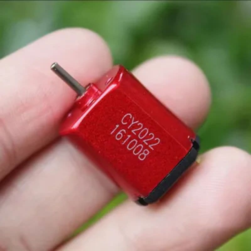 High Speed O30 Mini DC Motor 3.2V | Carbon Brush 43,000RPM for RC Car & DIY
