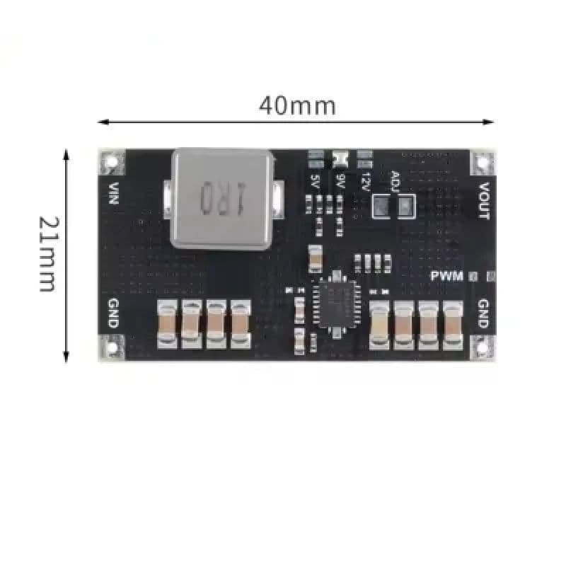 DC-DC Boost Converter Module | 10A High Current Step-Up Power Supply for 5V 9V 12V Output