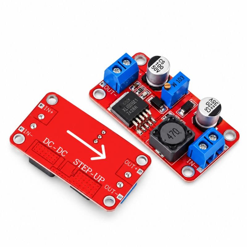 XL6019 5A High-Power DC-DC Boost Converter Module | Adjustable Step-Up Voltage Regulator