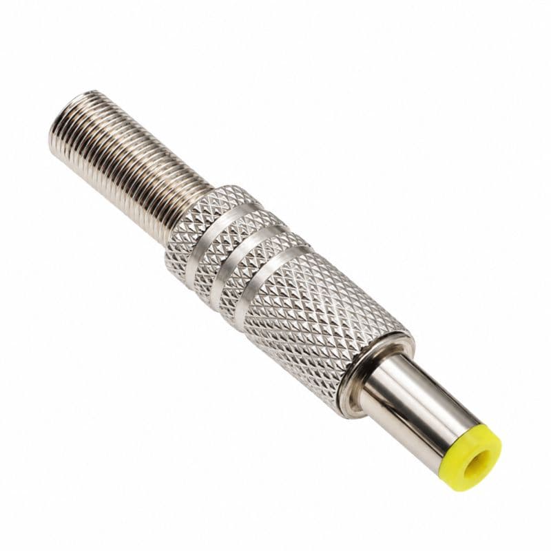 5.5×2.1mm DC Power Plug | Male Metal DC Barrel Connector Adapter