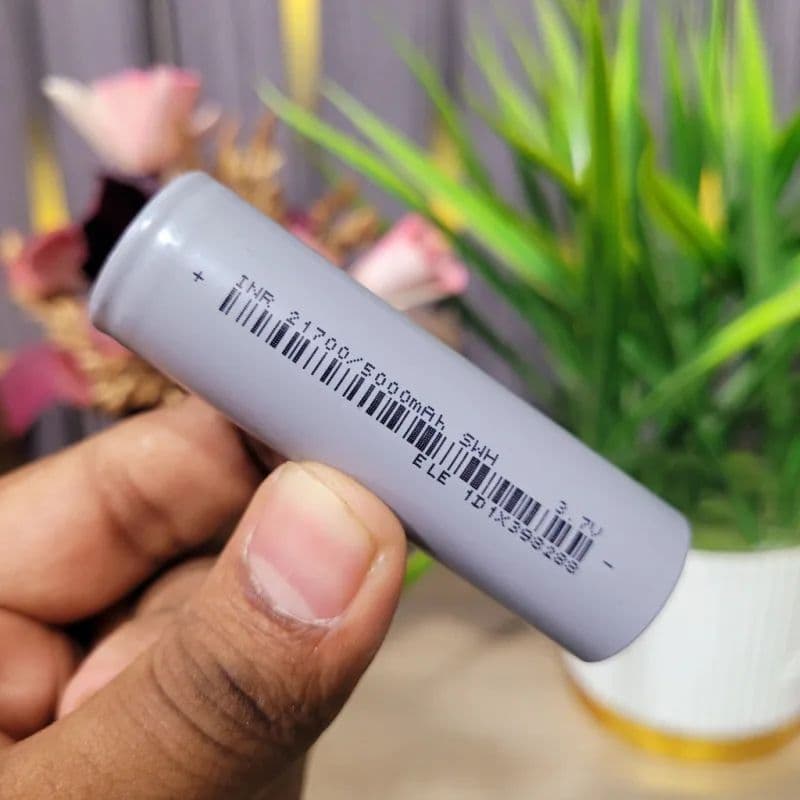 5000mAh 21700 Li-ion Rechargeable Battery Cell 3.7V 16mΩ BDT 360 BDT 400 Save BDT 40