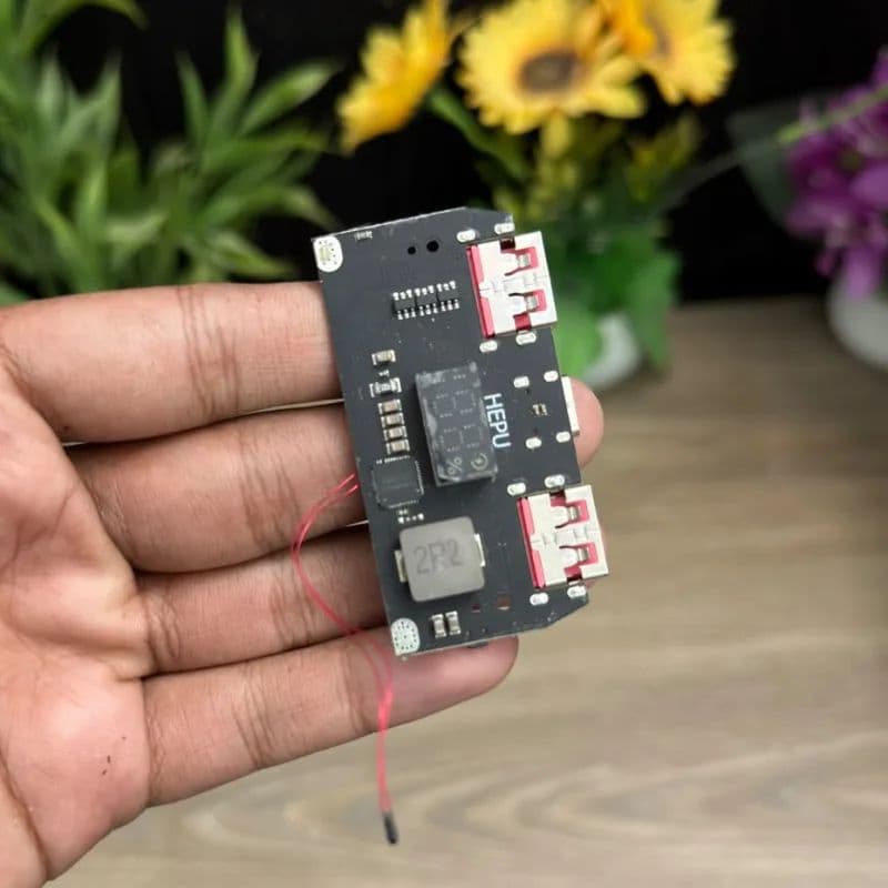 SW6208S 25W Power Bank Circuit Module with 2 USB and Type-C for Li-ion Battery BDT 250