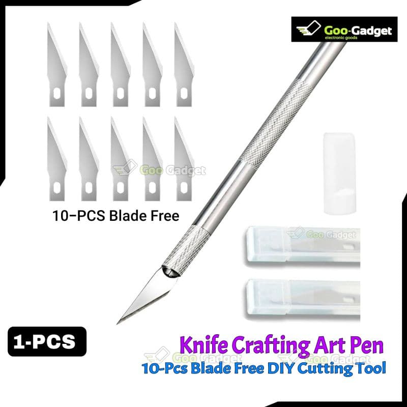 Crafting Art Pen Precision Knife 5/10-Blade DIY Cutting Tool