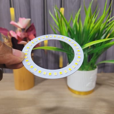 4V 10W Dual Color Ring LED Light Module White + Warm White_img_1