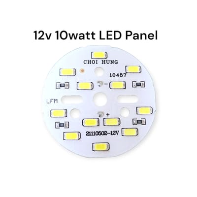 12V 10W LED Panel | 210mm PCB w/ 12 SMD Chips – DIY Cabinet & Ceiling Light Module_img_0