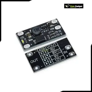 DC-DC Step Up Converter Mini UPS Circuit 5V to 9V/12V Converter for ONU Routers, CCTV Cameras, and Mini UPS Systems