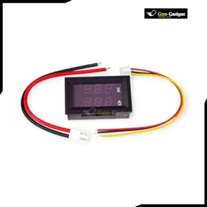 DC 0-100V 10A Dual Digital Voltmeter Ampere Meter LED Display