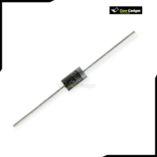 1N5408 Rectifier Diode 3A 1000V DO-201AD Silicon Junction for Electronics Circuits
