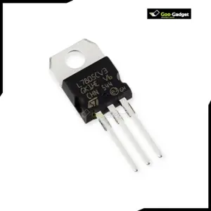 L7805-CV Voltage Regulator IC 5V 1.5A 3-Pin Linear Voltage Regulator for Electronics