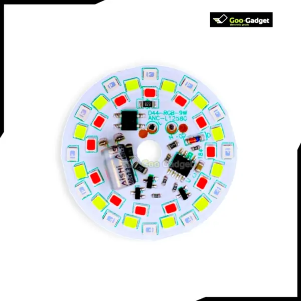 220V AC RGB COB Color Changing LED Bulb 9 Watt Multicolor Lighting Lamp