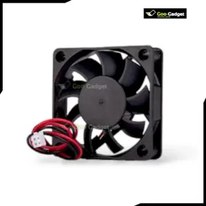 4" DC 12V Brushless Cooling Fan for CPU | 3-Inch Blade High-Speed Silent Fan