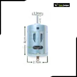 550 12V NOHA  DC Motor 5W Oscillating Fan Motor 16,000 RPM Heavy-Duty High-Speed