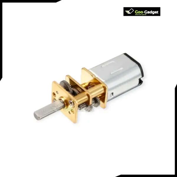 High Torque N20 DC Gear Motor 3V-6V Micro Metal Gearbox for Robotics Projects