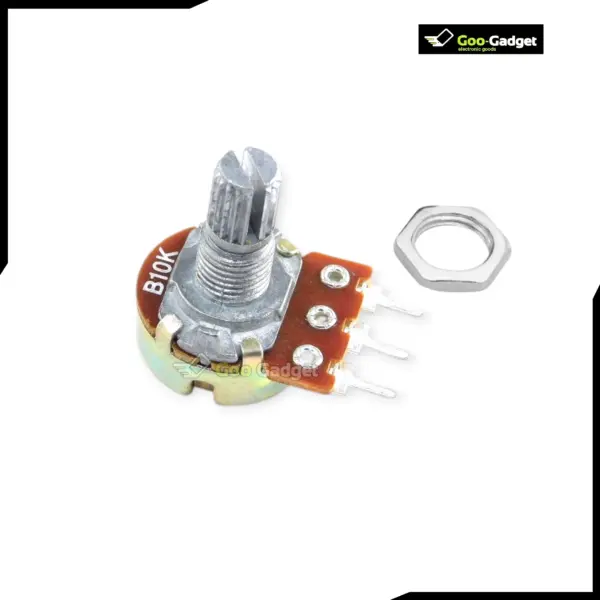 10K Versatile Potentiometer DIY Kit Adjustable Resistance for Electronics