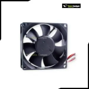 DC 12V 0.3A Mini Brushless Cooling Fan 3-Inch High-Efficiency Silent Cooler