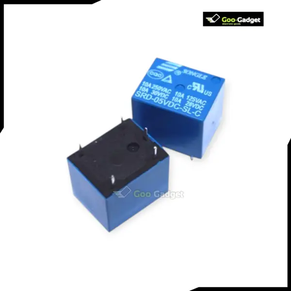 5V DC 5-Pin SPDT Power Relay Module for Automation and Electronics Projects
