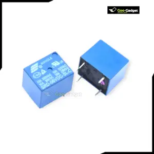 6V Relay Switch SRD-06VDC-SL-C PCB Mount 5-Pin 10A Power Control Module