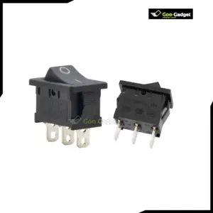 Rocker Switch 3-Pin 6A 250V SPDT Two Position ON/OFF Micro Boat Power Switch