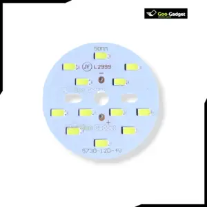 DC 12W 4-Volt LED Plate Panel 12D High Efficiency Energy Saving LED Light
