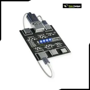 DT3 USB Cable Tester Detection Board for iOS Android Type C Short Circuit Test Tool with On Off Switch