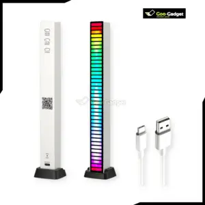 3D 4OLED Sound Control Rhythm Lights Music Level Strip Light Spectrum Analyzer for Creative Lighting Assembly