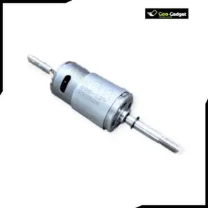 595 12V Max 1A High Speed Dual Shaft DC Motor Defender Model for Electronics Assembly Projects