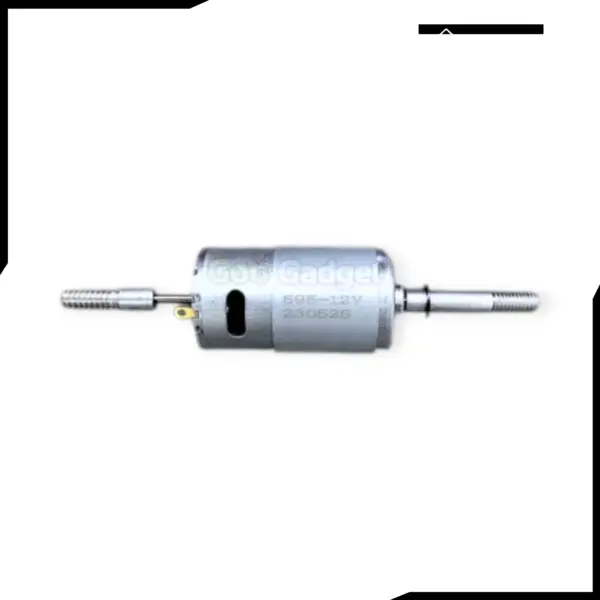 595 12V Max 1A High Speed Dual Shaft DC Motor Defender Model for Electronics Assembly Projects - Image 2