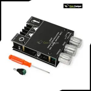 ZK502MT Bluetooth 5.0 High Power Stereo Amplifier Board 2 × 50W 2.0 Channel with Subwoofer and Bass Boost