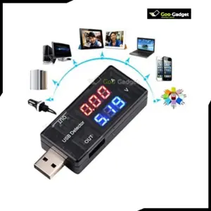 USB Dual Display Charger Doctor Current Voltage Charging Detector Battery Voltmeter Ammeter Multimeter for Assembly Projects