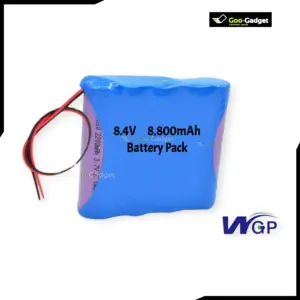 WGP Mini UPS 8800mAh 8.4V High Capacity Rechargeable Battery Pack for Portable Electronics Assembly