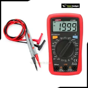 UNI-T UT33B+ Mini Digital Multimeter 600V NCV AC DC Voltage Current Resistance Capacitance Tester Manual Range