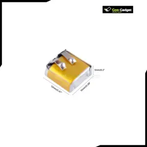 30mAh 3.7V Rechargeable Li-Polymer Battery For TWS Bluetooth Headsets Smart Watches and More Assembly