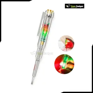 Portable Induction Tester Pen AC DC 70-250V Voltage Detector Screwdriver with Light Indicator Assembly
