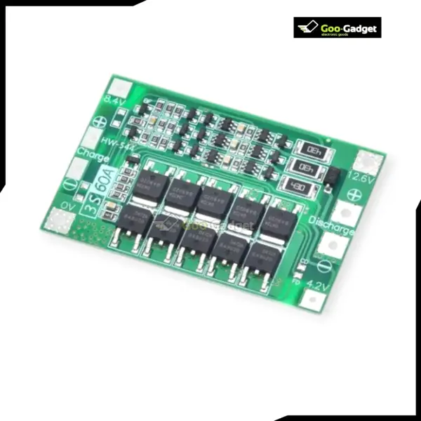 3S 60A BMS Enhanced Version Li Ion Battery Charger Protection Board for Safe Assembly