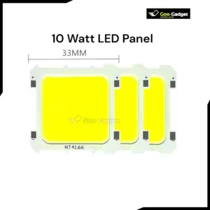 YD 30 10W White Mini COB LED Chip 33x33mm DC 3.7V 5V SMD Bead Light for Electronic Lighting Projects