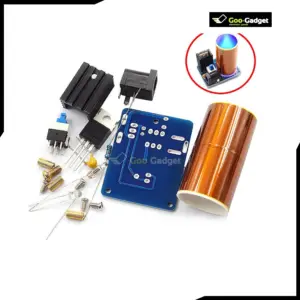 BD243 Mini Tesla Coil Kit DIY Magic Electronics Experiment Kit for Hobbyists and Students