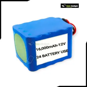 High Capacity 16,000mAh 12V Lithium Ion Rechargeable Battery Pack for Heavy Duty Devices