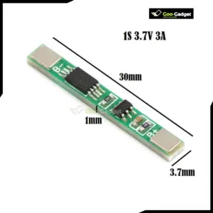 1S 3.7V 3A Li-ion Battery Protection Module BMS PCM Board for 18650 Lithium Battery