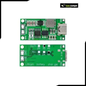 Multi-Cell 3S Type-C To 12.6V Step-Up Boost LiPo Polymer Li-Ion Charger 12.6V 18650 Lithium Battery Charger