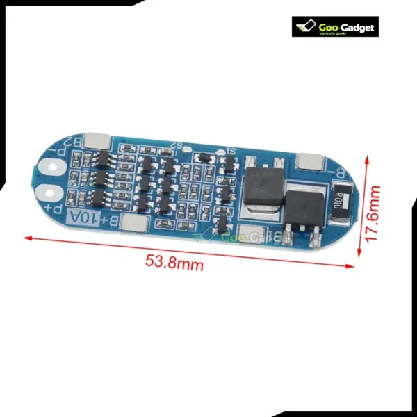 3S 10A 12V 18650 Lithium-Ion Battery Charger Protection Board BMS Module for Lithium Battery
