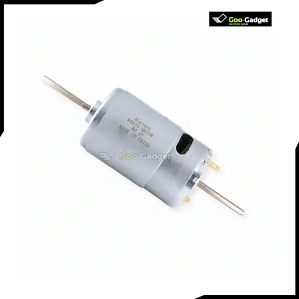 RS 555 DC 6V Motor 3.17mm D Shaft High Torque Motor for Mini Fan DIY and Charger Cooling Applications