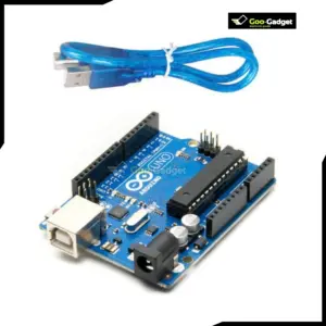 Arduino UNO R3 R4 Development Board with ATmega328P and ATmega16U2 Compatible with IDE and USB Cable Included