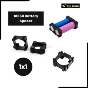 18650 Li ion Battery Spacer Bracket Holder Single Cell Plastic Spacer for Secure Battery Assembly
