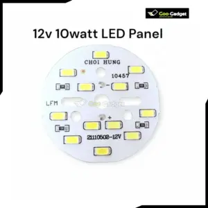 12V 10W LED Panel 210mm PCB with 12 SMD Chips DIY Cabinet and Ceiling Light Module