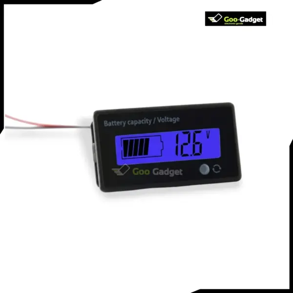 12V/24V/36V/48V Battery Capacity Indicator LCD Display Blue Green Acid Lead-Acid & Lithium Battery Voltage Tester