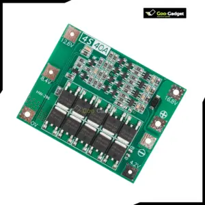 4S 40A 16.8V Lithium-Ion Battery BMS Protection Board for 18650 Pack Safety