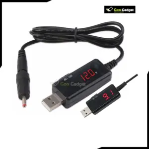 USB to 9V / 12V Step-Up Converter Cable 5V to 9V 12V DC Voltage Booster Regulator