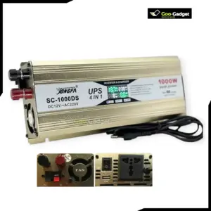 Yongfa Digital 4-in-1 Inverter and Charger 1000W IPS UPS SC-1000DS with Display